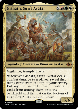 Gishath, avatar du soleil