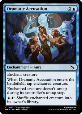 Accusation dramatique