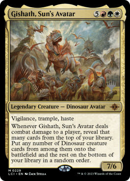 Gishath, avatar du soleil