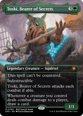 Toski, porteur de secrets