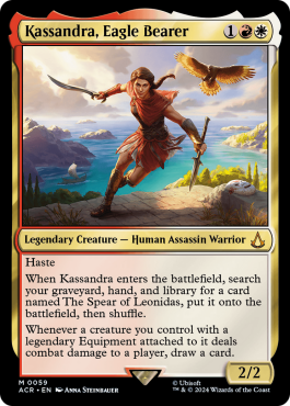 Kassandra, porteuse d'aigle
