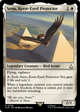 Senu, protectrice à la vue perçante