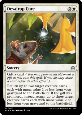 Remède de perle de rosée