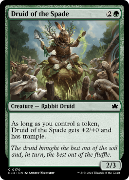 Druide de la bêche