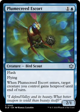 Escorte crédo-de-plume