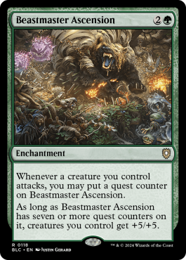 Ascension du maître des bêtes