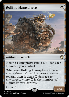 Hamstersphère roulante