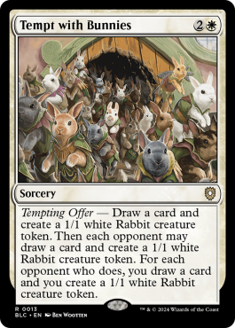 Tenter avec des lapins