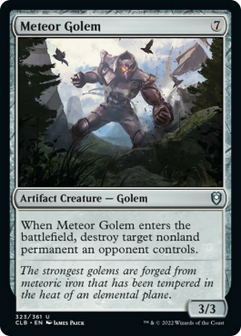 Golem météoritique