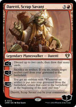 Daretti, savant ferrailleur