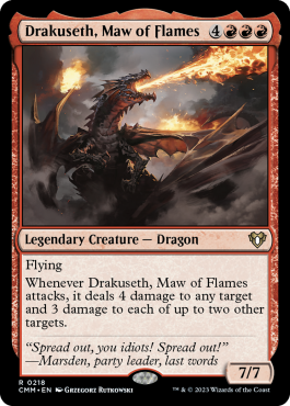 Drakuseth, gueule de flammes