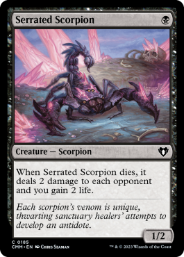 Scorpion barbelé