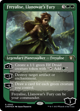 Freyalise, Fureur de Llanowar