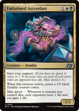 Ascendant embaumé