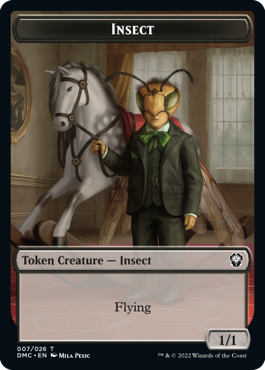 Insecte (1/1, vol, noir)