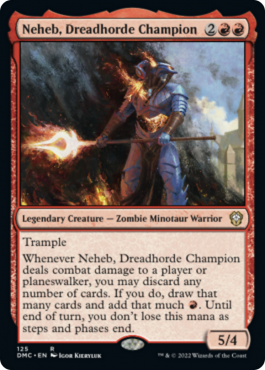 Neheb, champion de la Horde de l'effroi