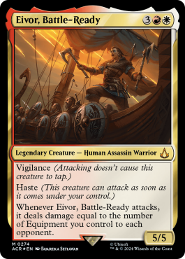 Eivor, parée au combat