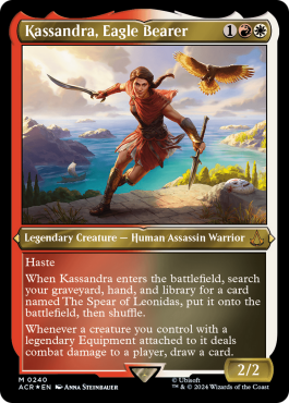 Kassandra, porteuse d'aigle