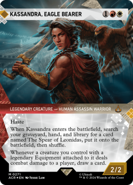 Kassandra, porteuse d'aigle