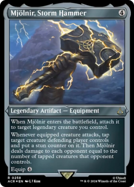 Mjölnir, marteau du Tonnerre