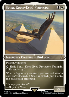 Senu, protectrice à la vue perçante