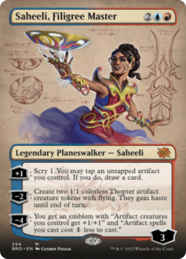 Saheeli, maîtresse de filigrane