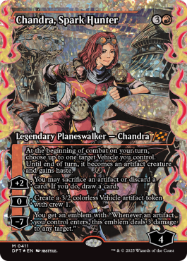 Chandra, chasseuse d'étincelle