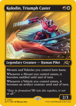 Kolodin, lanceur de triomphe