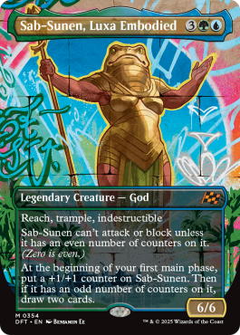 Sab-Sunen, le Luxa incarné