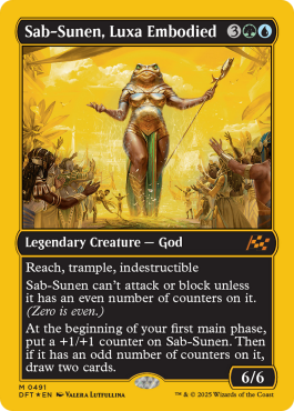 Sab-Sunen, le Luxa incarné