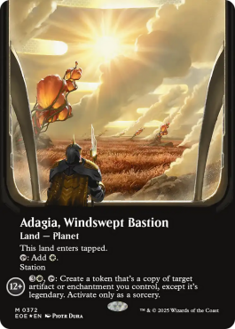 Adagia, bastion battu par les vents