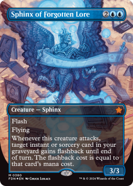 Sphinx de la sapience oubliée