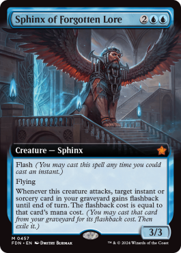 Sphinx de la sapience oubliée