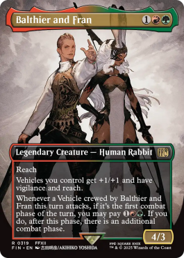 ** Balthier and Fran