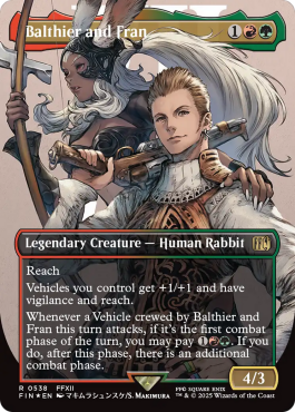 ** Balthier and Fran