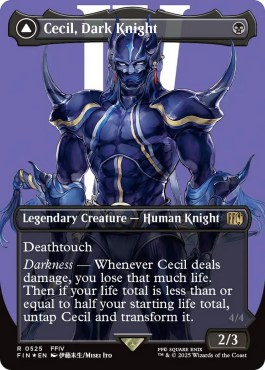 Cécil, chevalier noir / Cécil, paladin repenti