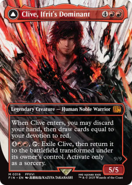 ** Clive, Ifrit's Dominant // Ifrit, Warden of Inferno