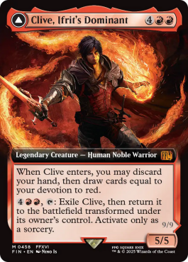 ** Clive, Ifrit's Dominant // Ifrit, Warden of Inferno