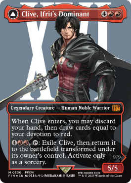 ** Clive, Ifrit's Dominant // Ifrit, Warden of Inferno