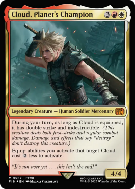 Cloud, défenseur de la planète