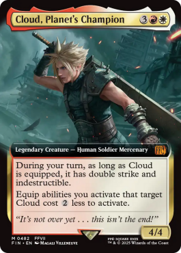 Cloud, défenseur de la planète