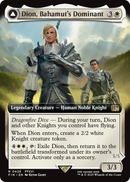 Dion, Émissaire de Bahamut / Bahamut, Primordial de la lumière