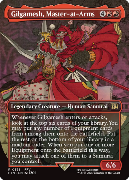 ** Gilgamesh, Master-at-Arms