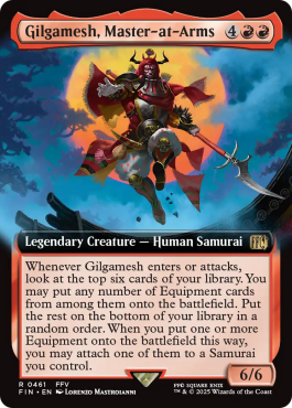 ** Gilgamesh, Master-at-Arms