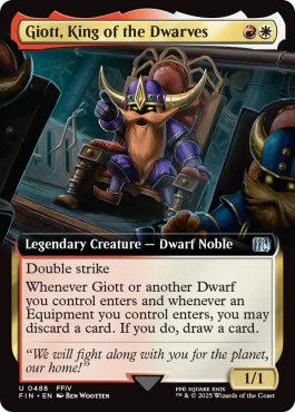 ** Giott, King of the Dwarves