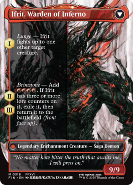 ** Clive, Ifrit's Dominant // Ifrit, Warden of Inferno