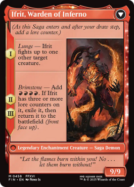 ** Clive, Ifrit's Dominant // Ifrit, Warden of Inferno