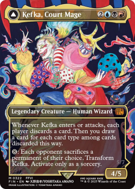 ** Kefka, Court Mage // Kefka, Ruler of Ruin
