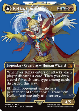** Kefka, Court Mage // Kefka, Ruler of Ruin