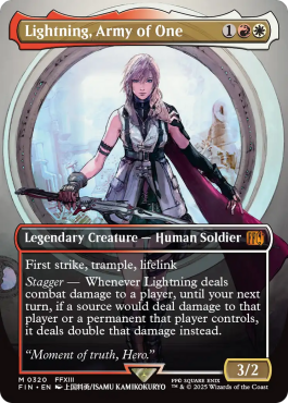 ** Lightning, Army of One